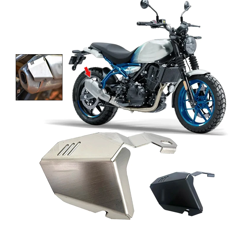 Für Guerrilla 450 Guerrilla 450 2024 2025 Motorrad Auspuff Hitzeschild Wärme Schutzhülle
