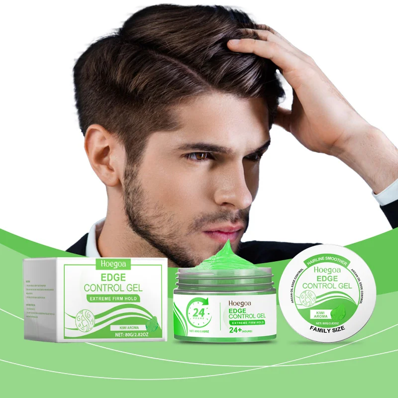 

Гель для укладки волос с ароматом киви - сильная фиксация, естественный блеск, нежирная формула для всех типов волос, для мужчин и женщин.