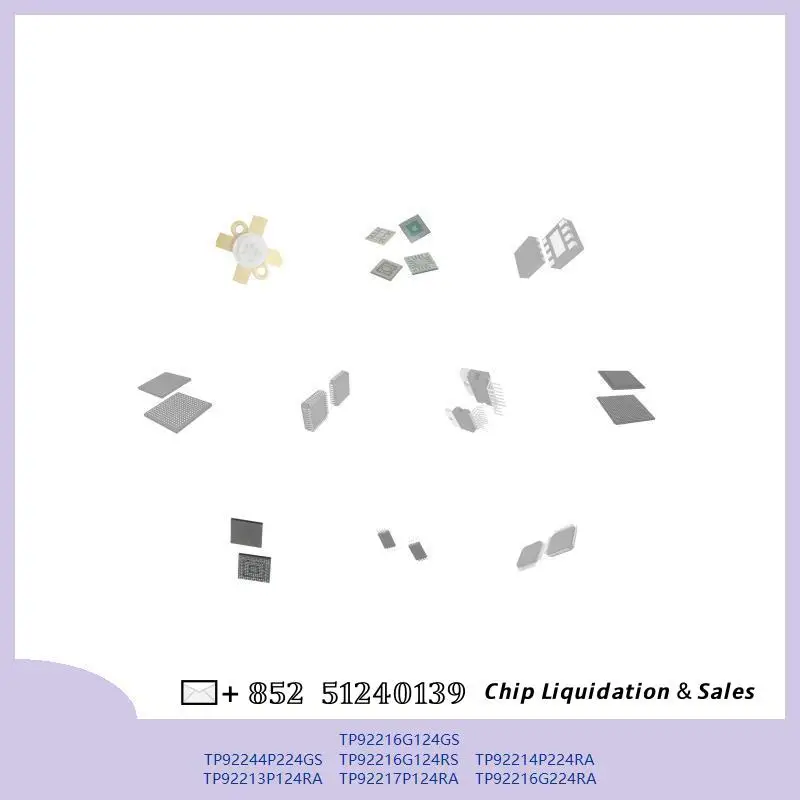 chip chip Integrated circuit chip MCU chip TP92216G124GS TP92244P224GS TP92216G124RS TP92214P224RA TP92213P124RA TP92217P124RA