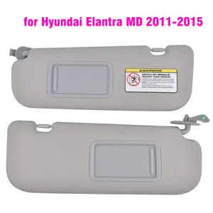 Front Panel von Solar Visar Inner Make -up -Spiegel für Hyundai Elantra MD 2011 2012 2013 2015 Gray 852103 x000 10 Hauptverkaufslicht Elantra 2015 - №1