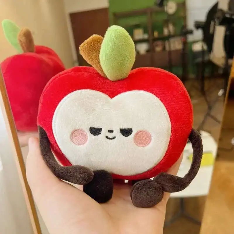 Hot Spiel Liebe und Deepspace Plüsch Apple Puppen Gefüllte Figur Spielzeug Fans Sammeln Geschenk Cartoon Stil Obst Puppe Auto Zimmer Dekoration