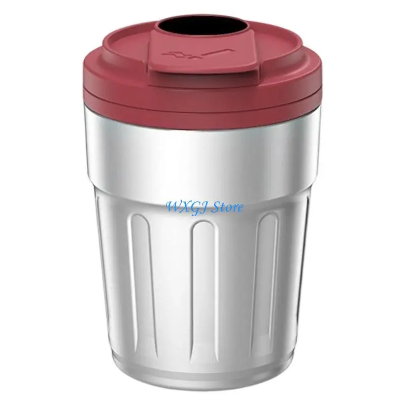 37JE Auto On LED Car Ashtray In Coffee Cup Theme Opens To Illuminate High Quality