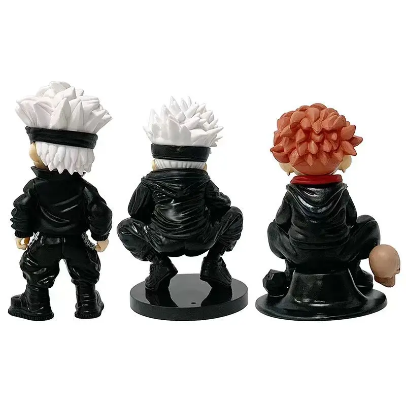 Jujutsu Kaisen Anime Figure 3 Style Satoru Gojo Action Figure Lord of the Curse Sukuna Figurine Collection Model Doll Toys Gifts