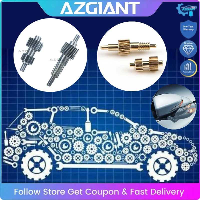 

AZGIANT Power Side Rearview Mirrors Auto Folding Unit Inner Gear for 1998-2005 BMW 3 Series E46 Brand New Repair Kits Savings