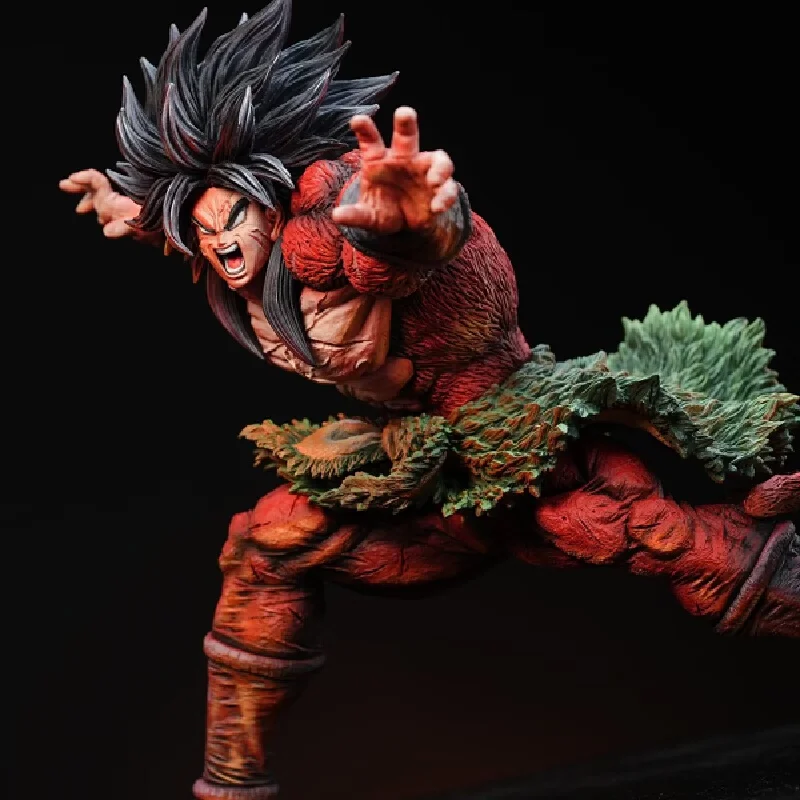 28cm Super Saiyan Mad Dog Super Four Brolli Theater Edition Gk Battle Statue Model Pendant Box Set Handmade Toy Gift