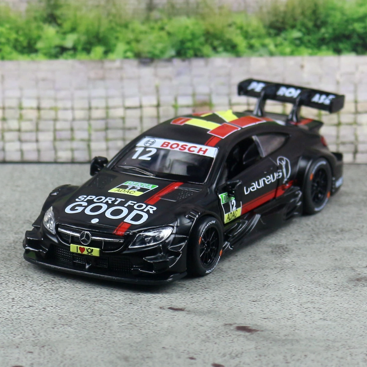 ミニカー Mercedes-Benz C63 AMG 1/43 1/43 Mercedes-AMG C63 DTM Super Racing Toy Car Model CCA 1:43