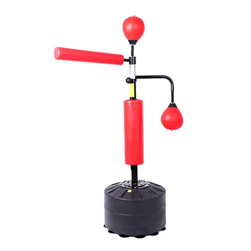 Supply fitness multifunctional training free standing spin boxing punching bag with speed ball