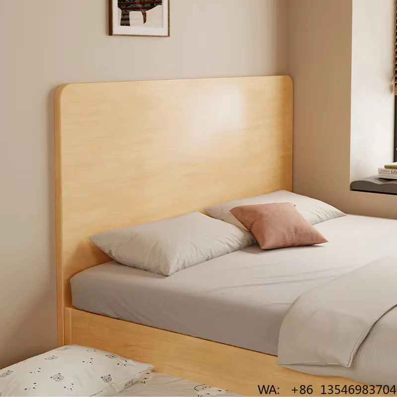

Tatami Style Solid Wood Kids Platform Bed Frame King Queen Size Storage Multi-Functional Bedroom Furniture