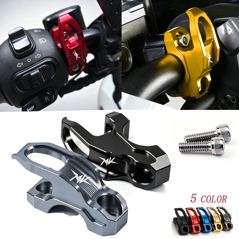For MV Agusta 675 800 Brutale 800 1000 Turismo Veloce RC Motorcycle Handlebar Helmet Duffel Bag Storage Hooks Accessories