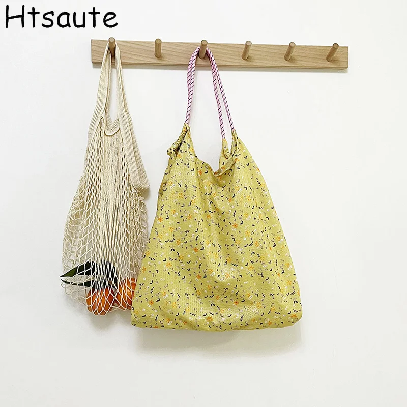 

Reusable Shopping Bags for Women Shopper Tote Folding Bag Eco Grocery Reusable Foldable Case Large Handbags Storage Bags