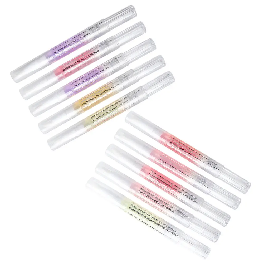 

10Pcs Nail Cuticle Oil Pens Nourishing Nail Care Moisturizer Softener Ideal for Manicure Salon Home Repair Cuticle Oil Pens