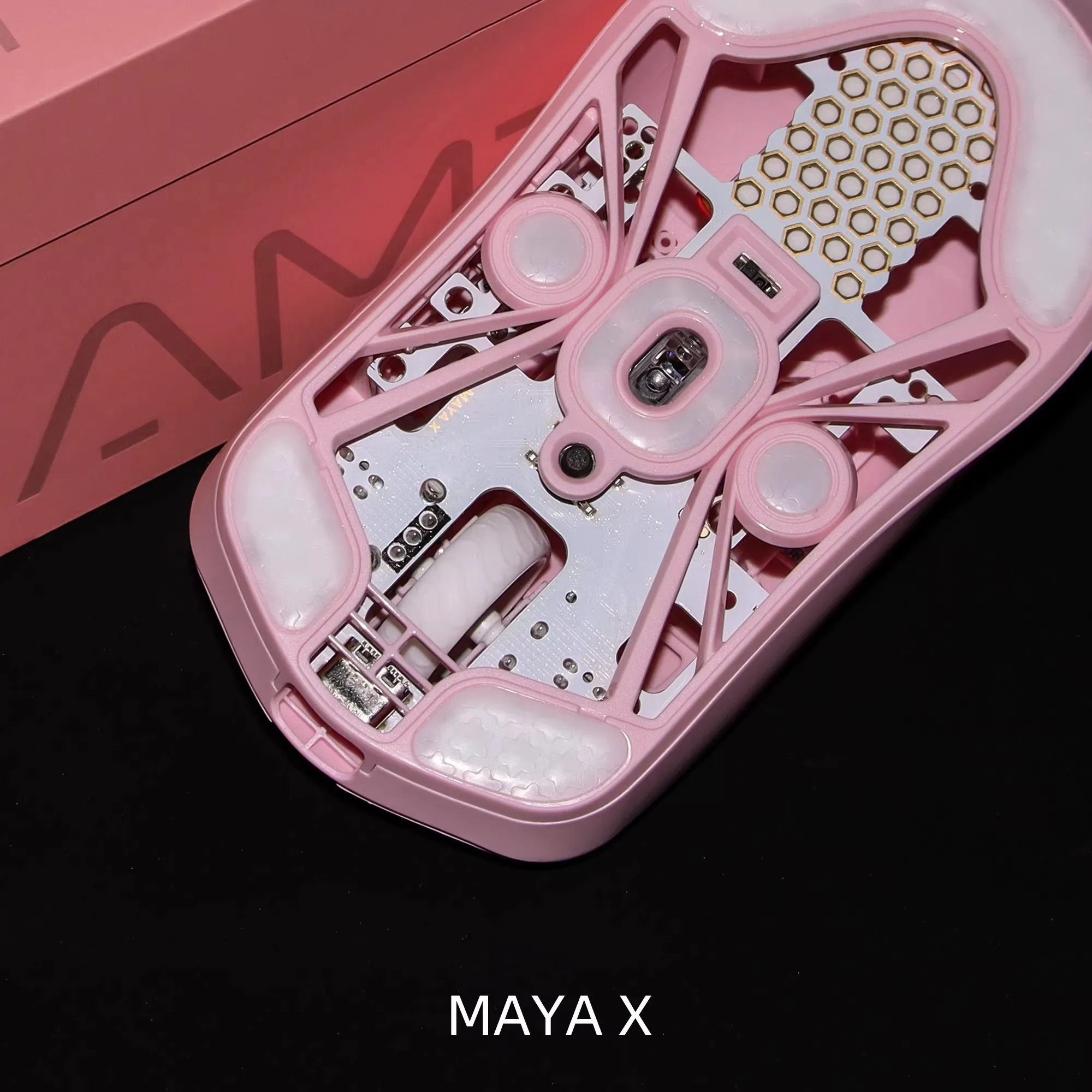 Esports Tiger ICE-versie muisvoetjes voor Maya X/Maya/THORN V2/4K/INCA/PARO/Atlantis/Mini Mouse, gebogen rand, PTFE-glijders.