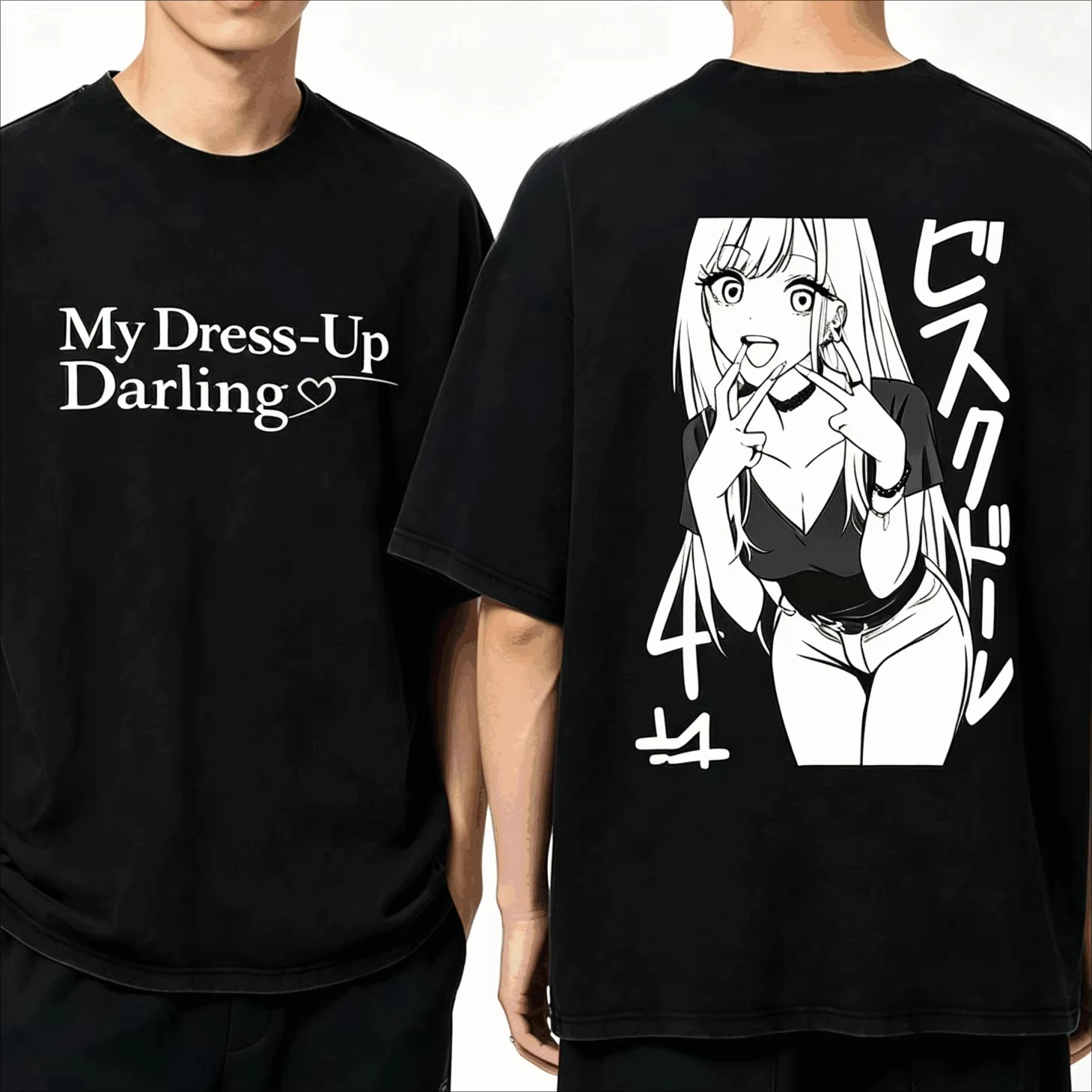 Summer Vintage Washed My Dress-Up Darling Marin Kitagawa Anime Graphic Unique Unisex Women And Men T-Shirt