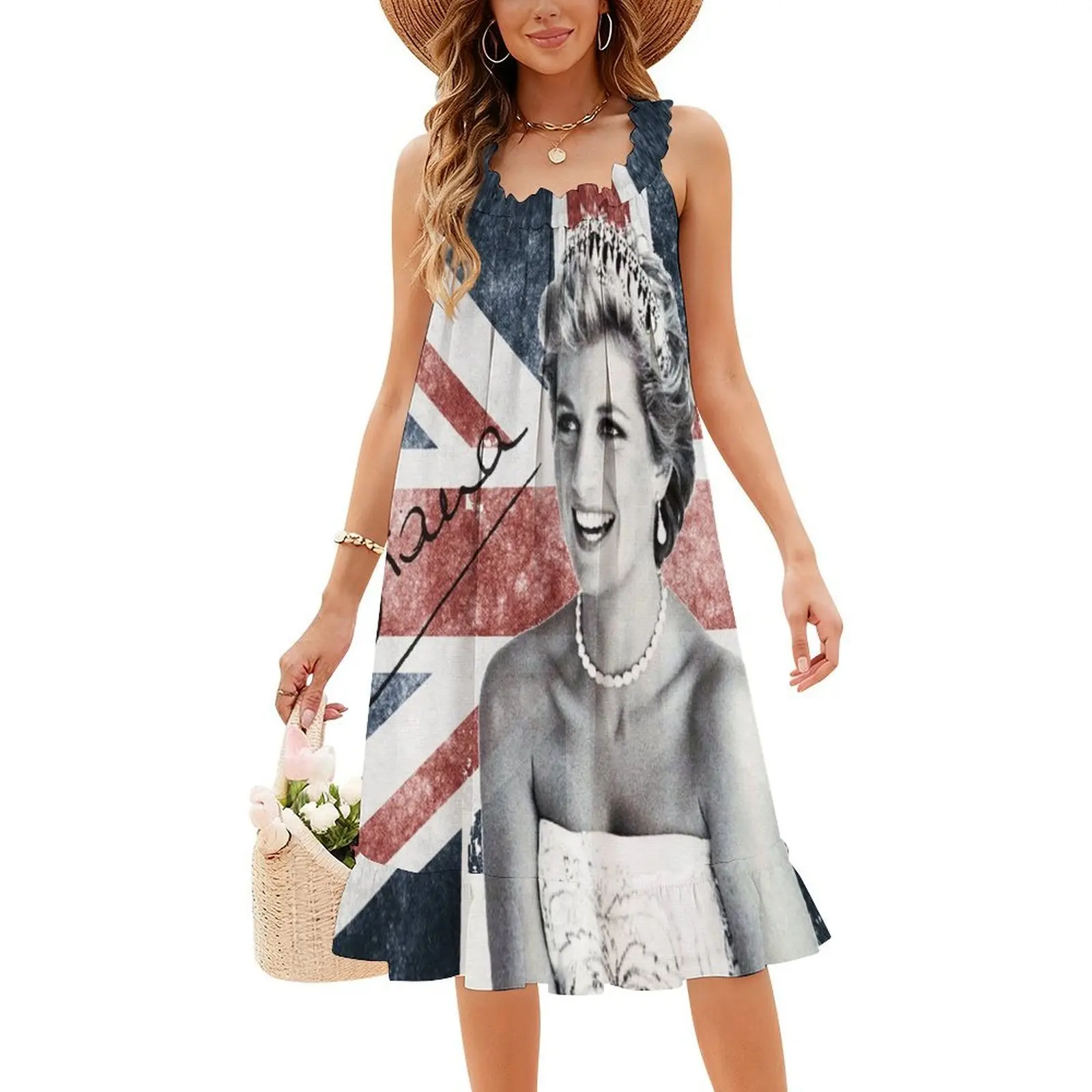 فستان سيدة ديانا مثير للإجازات للنساء على الشاطئ وحفلات أعياد الميلاد فستان قصير للسيدات ديانا ديانا سيدة D فساتين حفلات المملكة المتحدة #4