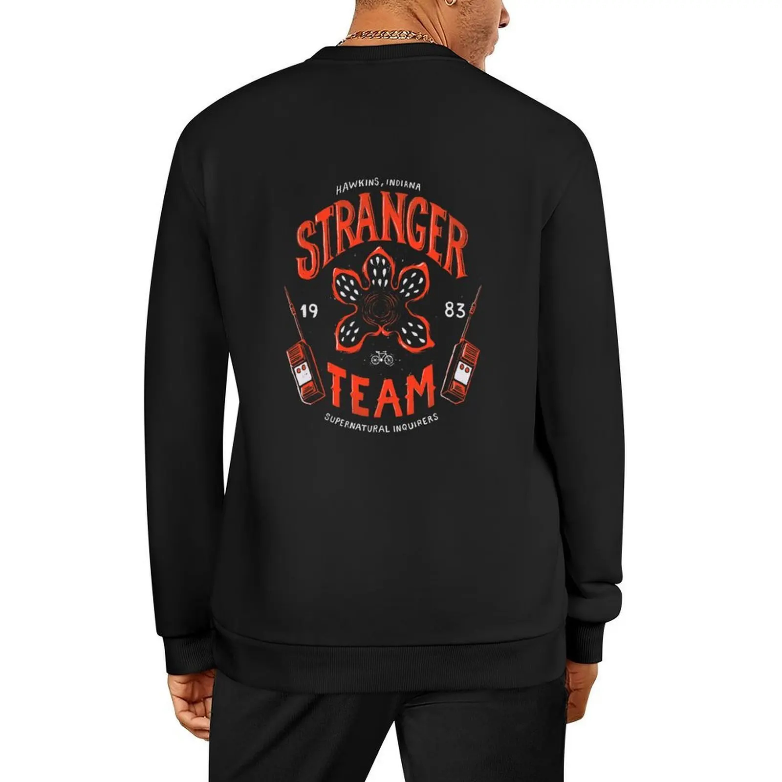 

Stranger Team Pullover autumn blouse men's sweat-shirt set aesthetic clothing hoody
