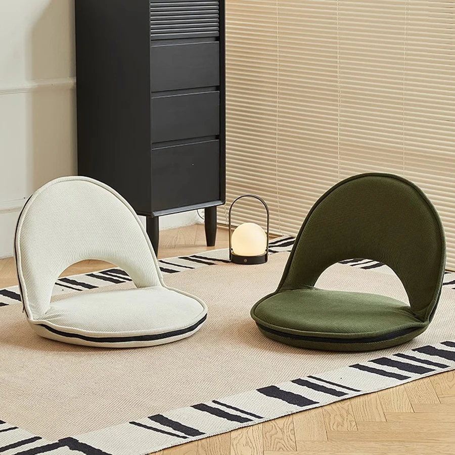 Japanese style tatami chair, bedroom bed, sedentary seat cushion, portable folding bay window, lazy sofa, legless backrest chair