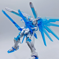 JMS Newborn Freedom  Ice Blue Mech Assembly Model Kit Puzzle Action Figures Children'S Toys Desktop Decoration Gift Collectible