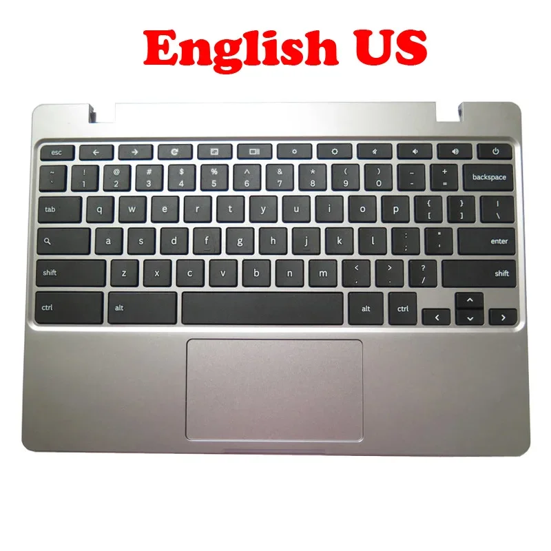 

Laptop PalmRest&keyboard For Samsung XE310XBA English US Nordic NE BA98-01976A BA61-03989A Upper Case With Touchpad New