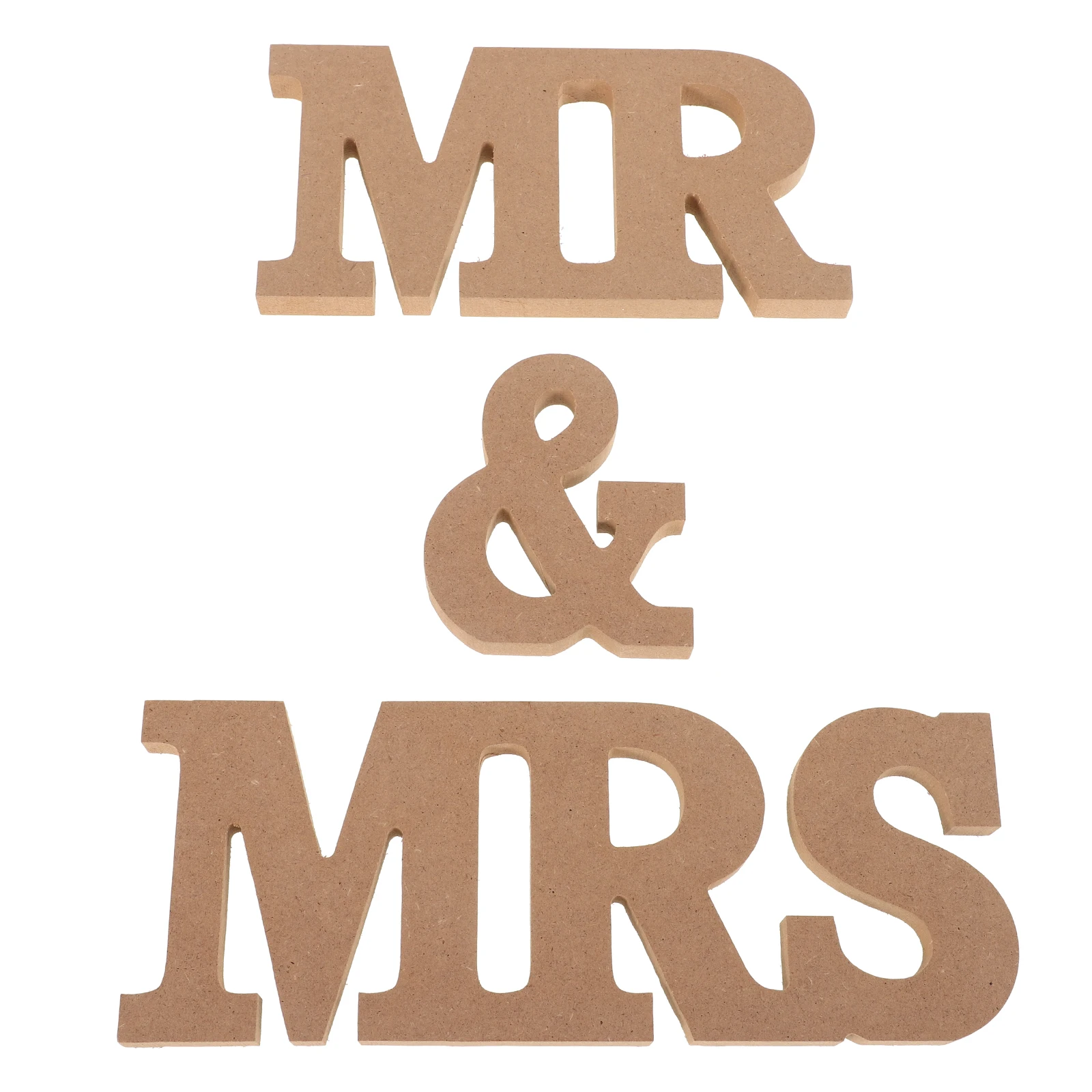 

Wooden Wedding Sign Anniversary Party Decoration Mr Mrs Letters Signs Props Table Large Decorations