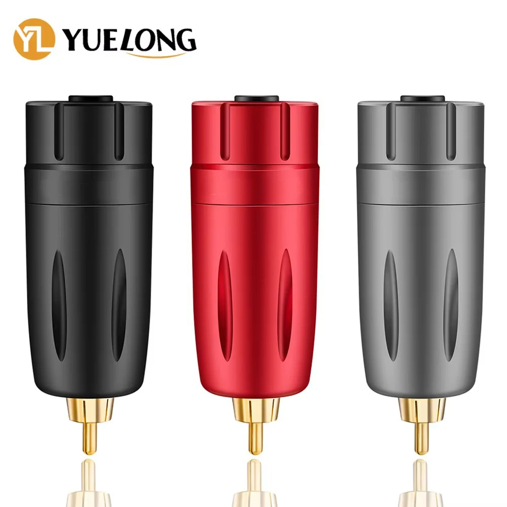 

Wireless Tattoo Power Supply 1200mAh Battery RCA Interface 5-7 Hours Quick Charge for Professional Tattoo Pen Machine