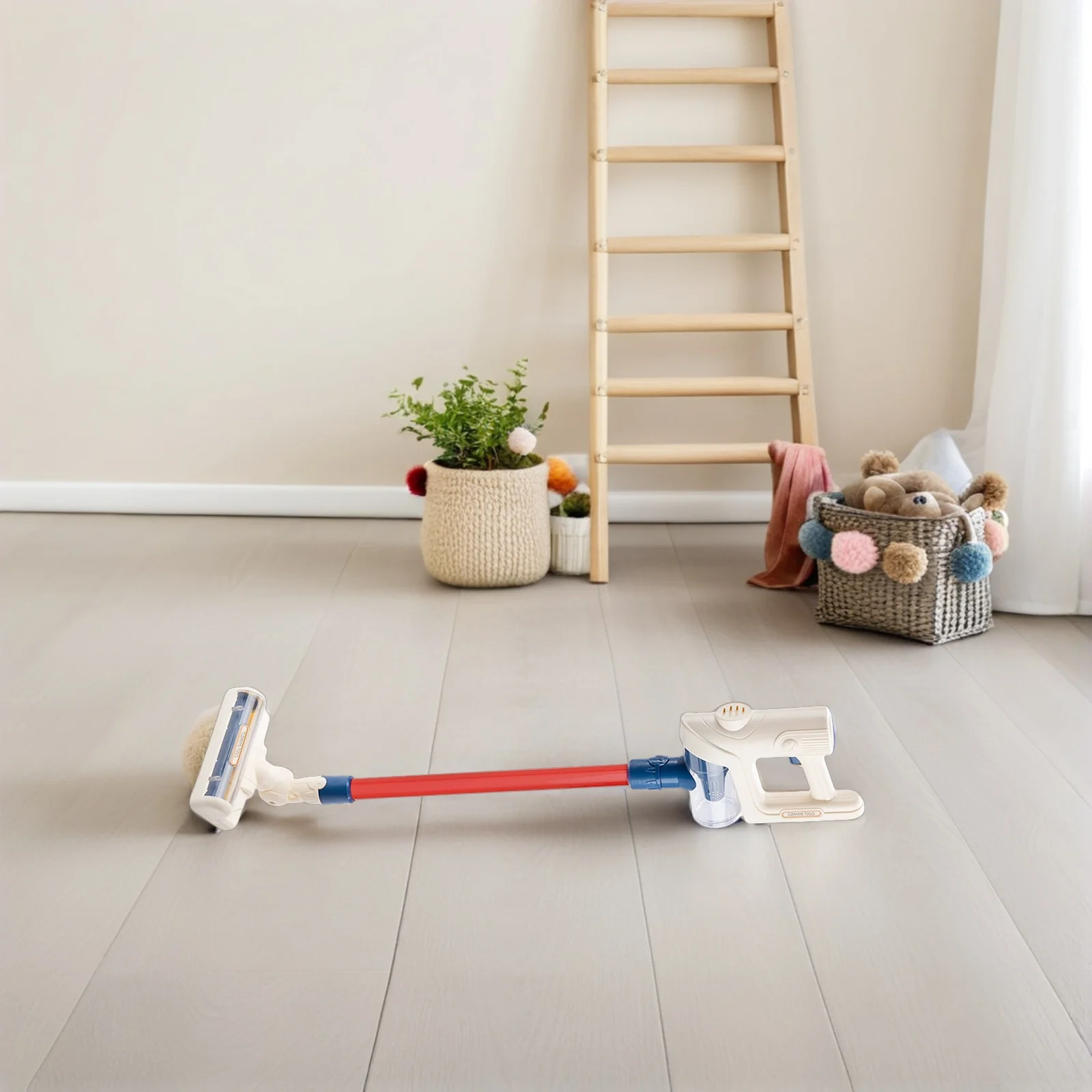 

1Set Children's Pretend Vacuum Cleaner Realistic Lights Sounds Role Play Cleaning Toddler Play Appliance Interactive Fun