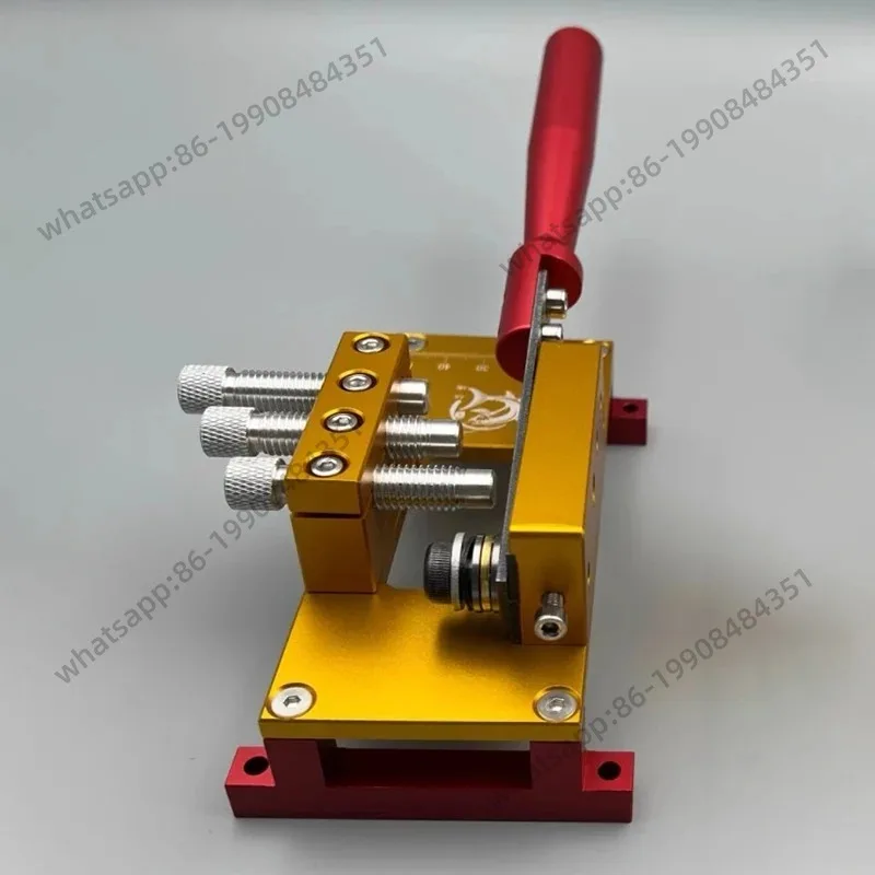 

Professional Positioning Cutter Portable Desktop Cutting Knife Cutting Lead Wire Positioning Guillotine Manual Cutter Shear