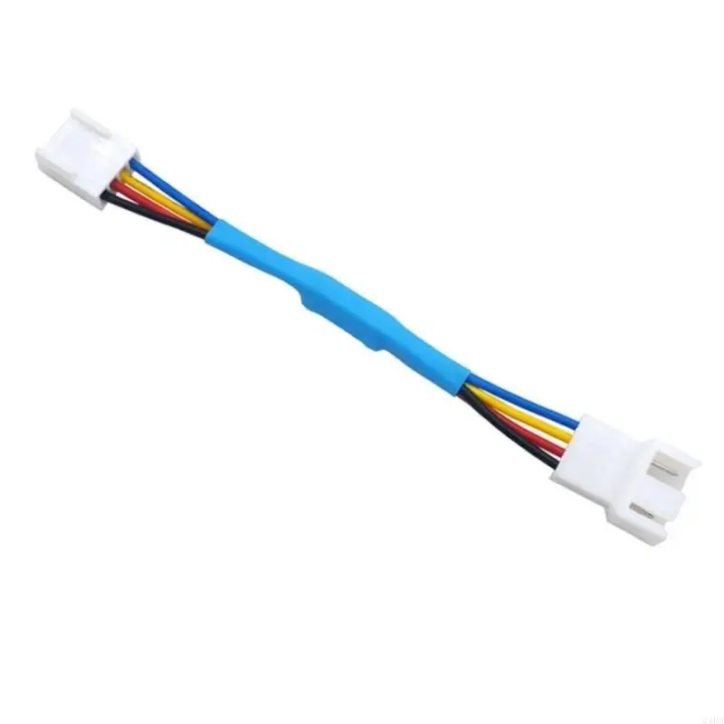 4Pin PWM Fan Adapter Cable for Computer PC CPU Case Fan Temperature Control Extension Power Cable Extension Cable 24BB
