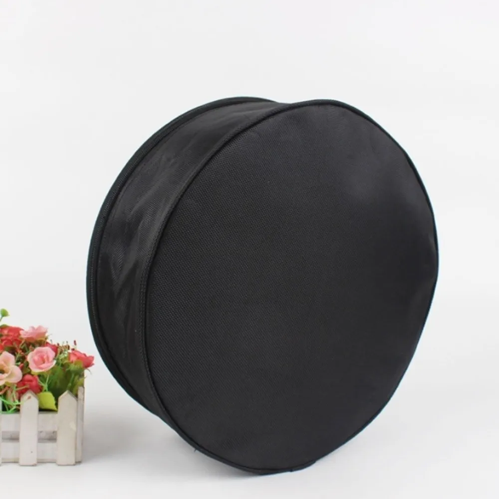 

Portable Portable Makeup Bag Large Capacity Black Travel Toiletry Organizer Zipper Closure Waterproof Nylon Cosmetic Storage Box