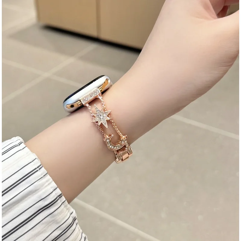 Metal strap For Huawei band 11 Pro/10/9/8 Correa Bracelet Sport Watchband For Huawei watch Fit5 Fit4 Fit3 SmartWatch Wristband