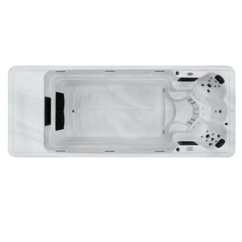 Custom Large Swim Pool Spa Hot Tub Family Endledd Swimming Pool whirlpool Massage Acrylic Swim Spa Pool Outdoor for Sale - view 4