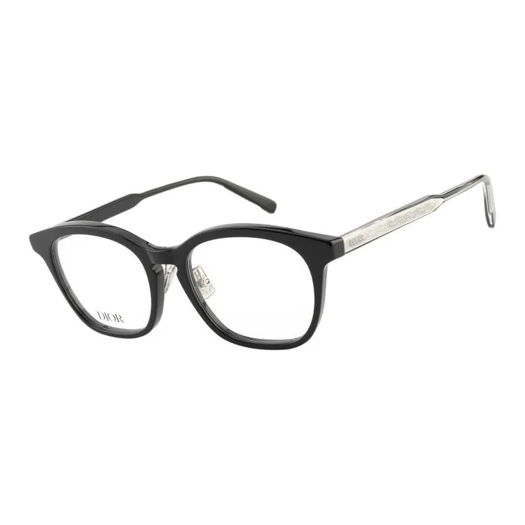 DIOR Plate Oval Prescription Glasses Unisex Black DIORBOTANICAO S5F-1300
