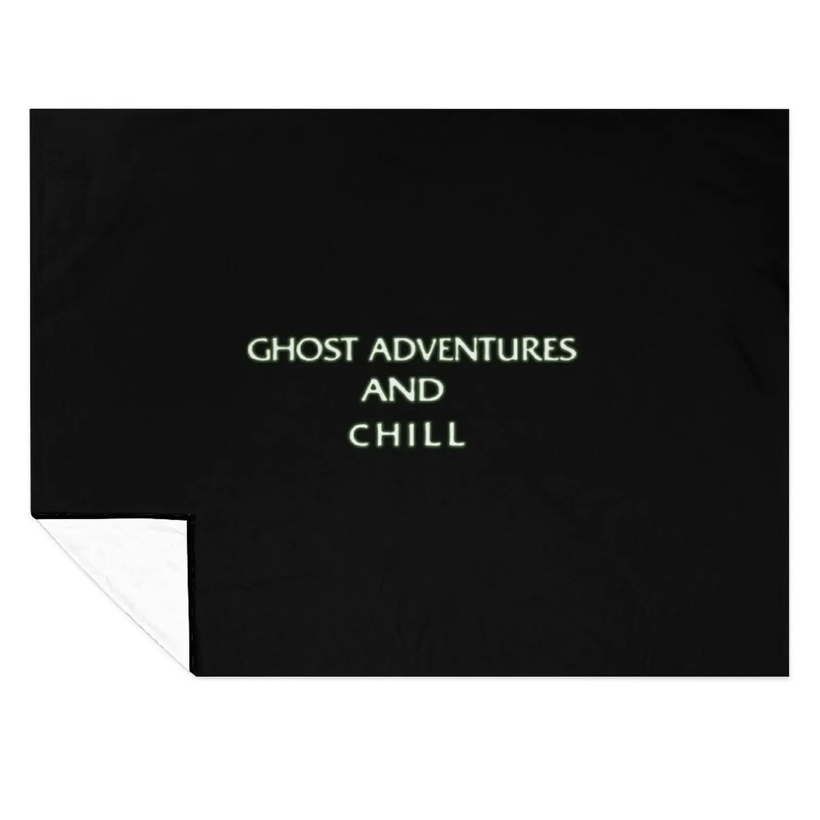 

Ghost Adventures T-ShirtGhost Adventures And Chill Throw Blanket Quilt Thermals For Travel Camping Blankets