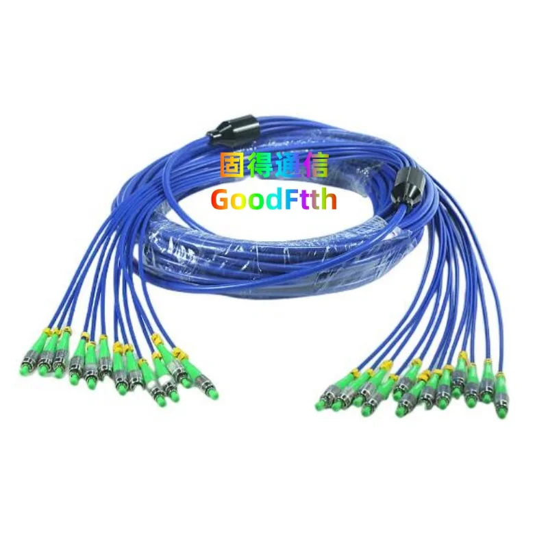 

12-жильный кабель, бронированный оптоволоконный патч-корд FC/APC-FC/APC SM 12C GoodFtth