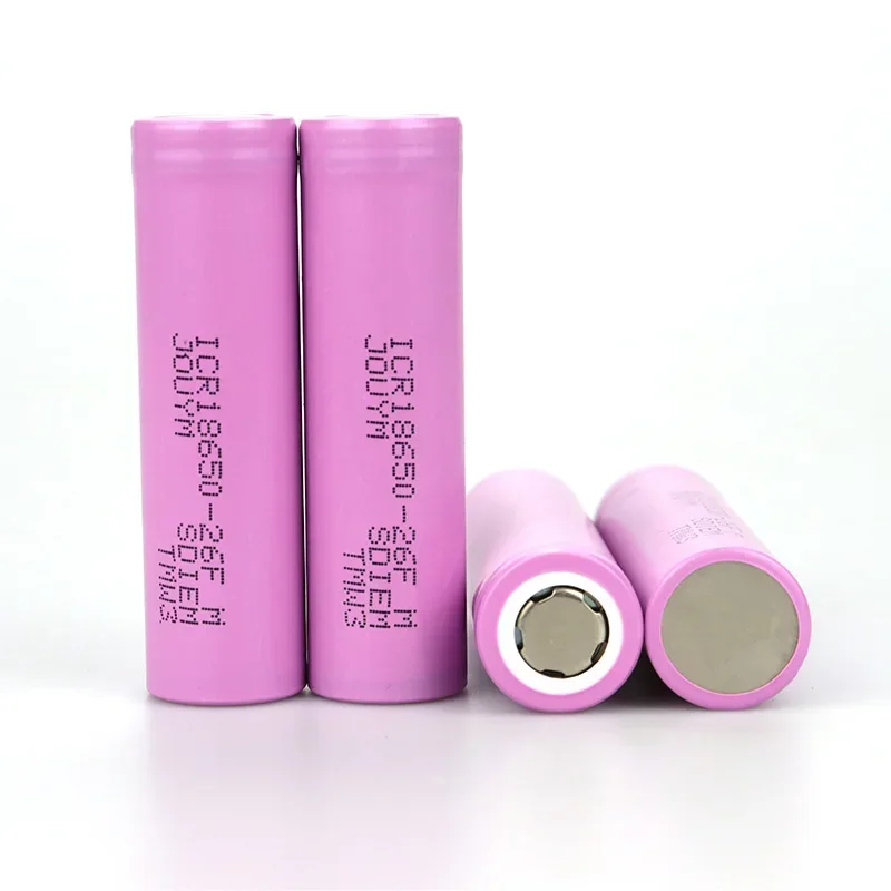 3.7V 2600mAh Original High Power 18650 Rechargeable Li-lon Battery  26F 2600 mAh Batteries