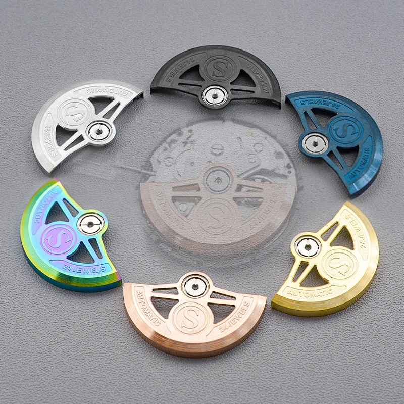 Mod S NH35 NH36 movement rotor automatic hammer, compatible with NH34 NH35 NH36 NH38 NH39 4R35 7S26 automatic movements