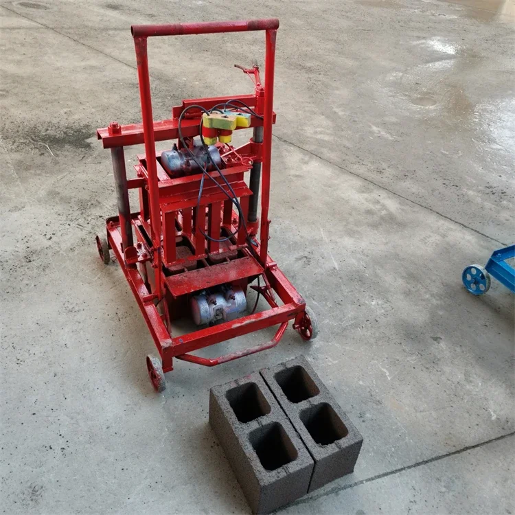 Egg Laying 2-45 Small Manual Concrete Cement Block Brick Making Machine For Sale