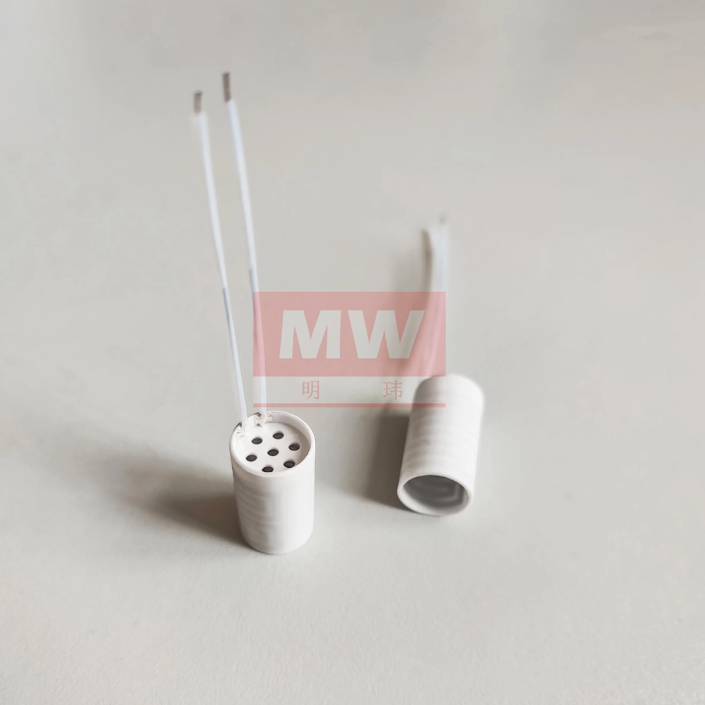 MCH Metal Alumina Ceramic Heating Element for Dry Herb Evaporator with 3.7V 5V ID10mm