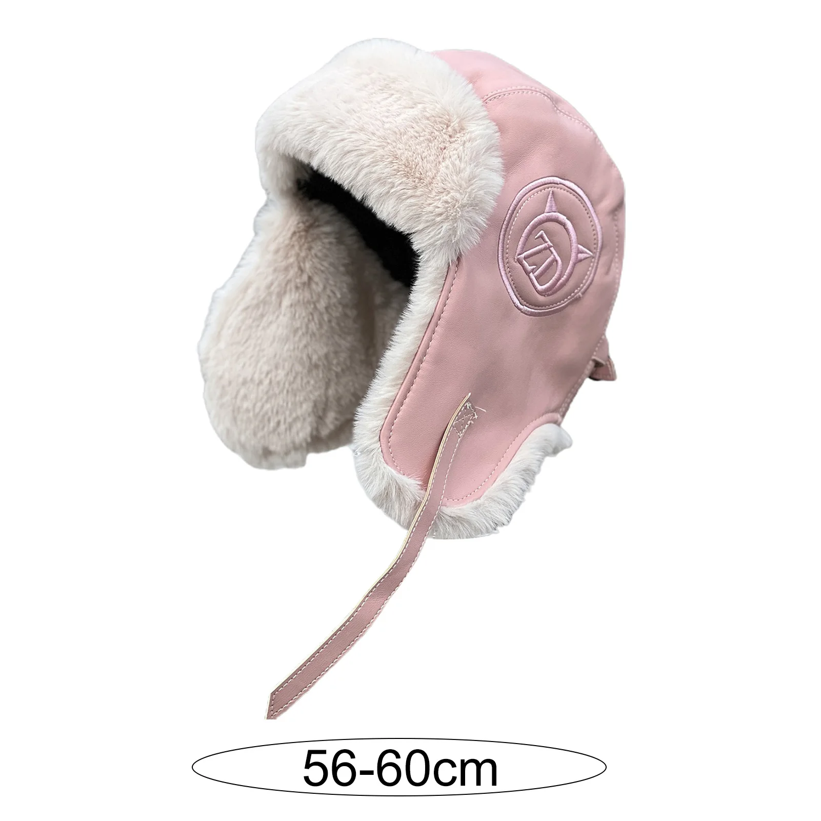 Men Winter Caps Ear Protectors Hats Faux Fur Bomber Hat Women\'s Aviator Bomber Trapper Hat Earflap Waterproof Ski Hat