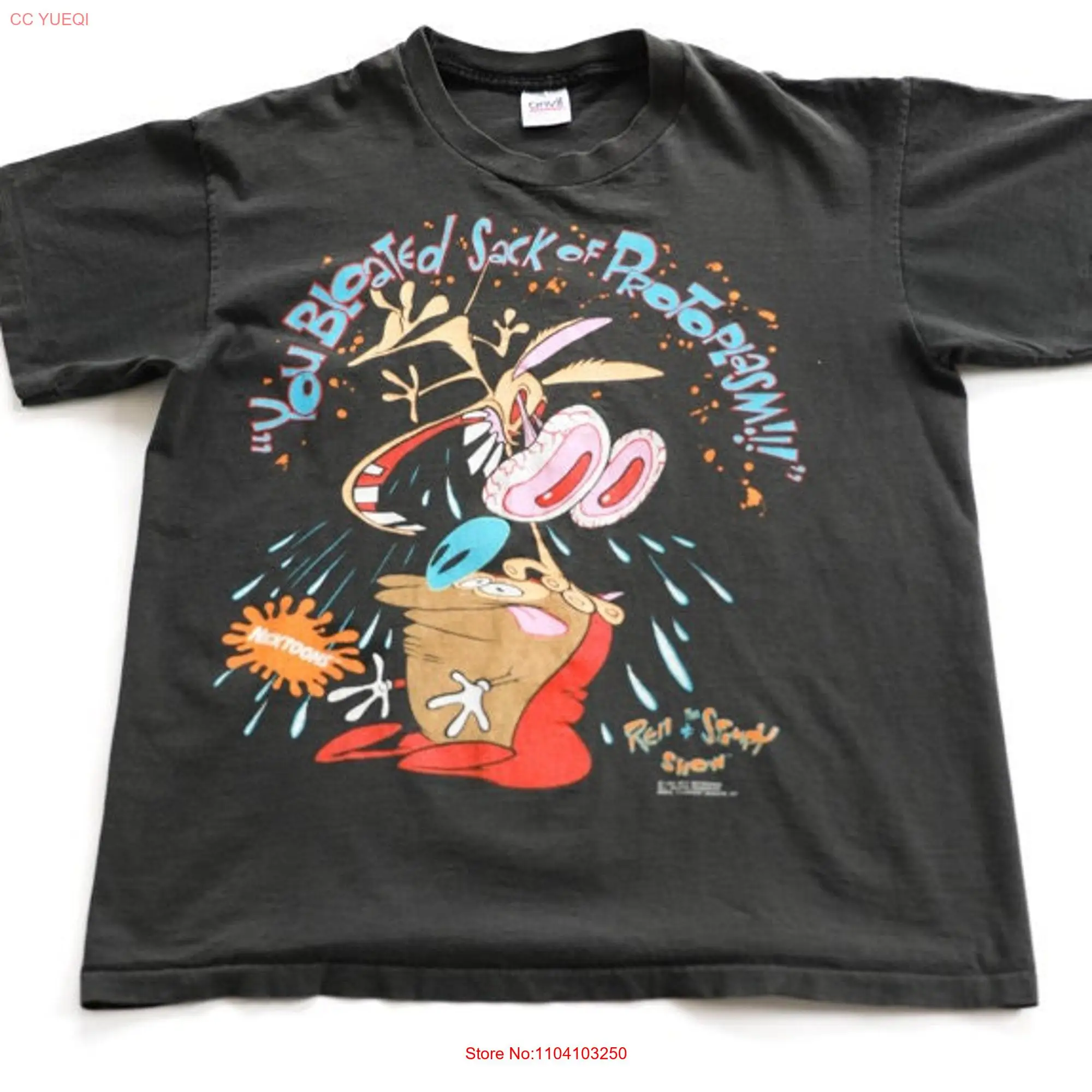 1992 Ren and Stimpy T Shirt long or short sleeves