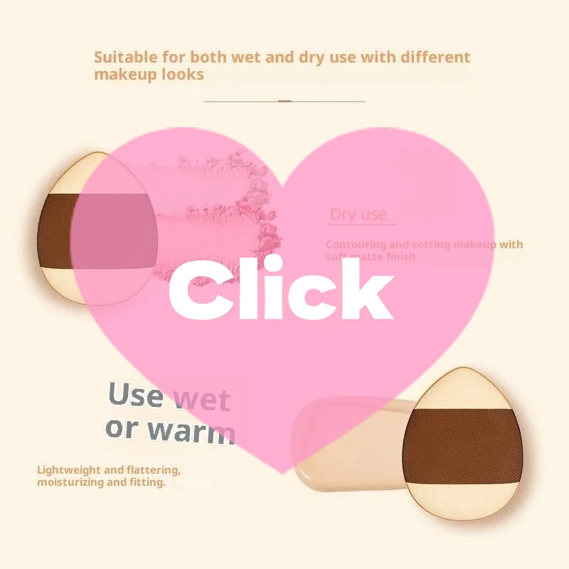 5/10 Stuks Mini Vinger Bladerdeeg Foundation Kleine Teardrop Luchtkussen Poeder Spons Gezicht Concealer Bb Cream Cosmetische Applicator make-up