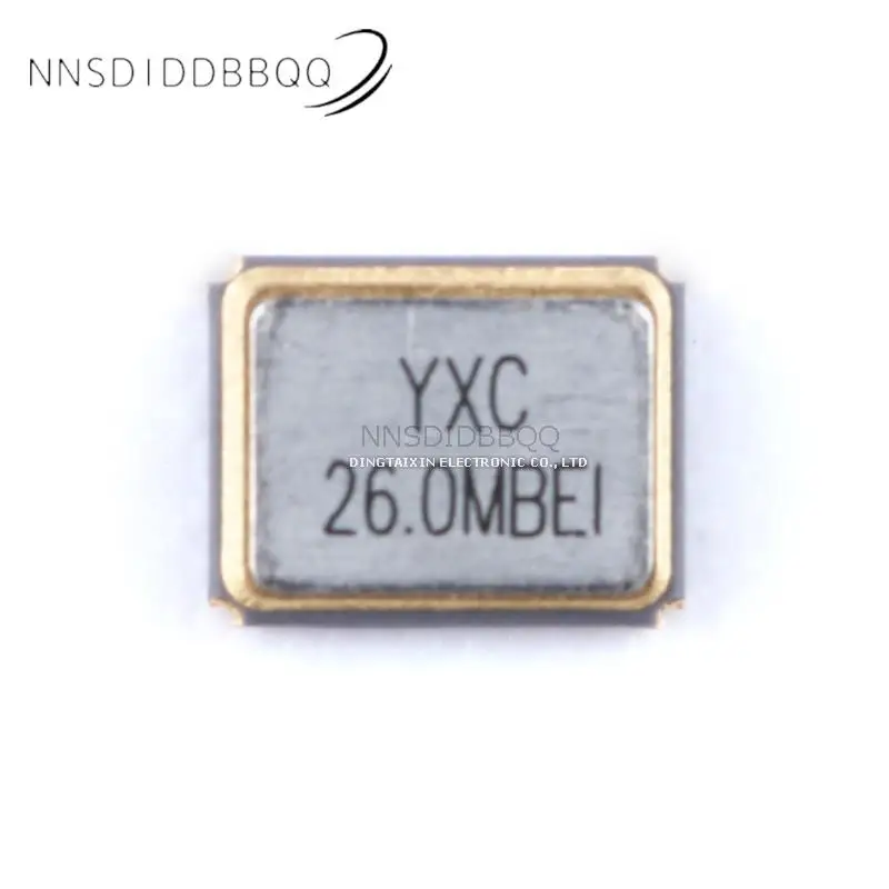 5PCS 3225 Passive Crystal Oscillator YSX321SL 26MHz 10ppm 10pF X322526MMB4SI 4-Pin Passive Components Oscillator