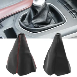 PU Leather Gear Lever dust-proof cover For Renault Megane 2 3 Duster Logan Captur Clio Chevrolet Cruze Aveo Captiva