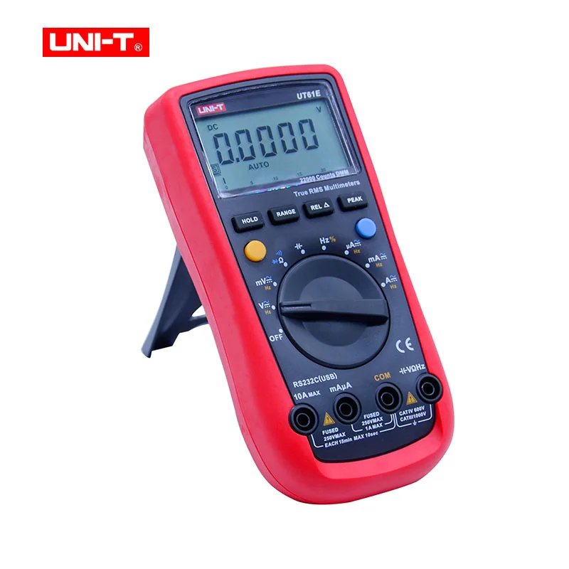UNI-T UT61E Digital Multimeter True Rms AC DC Meter Data Hold Multitester