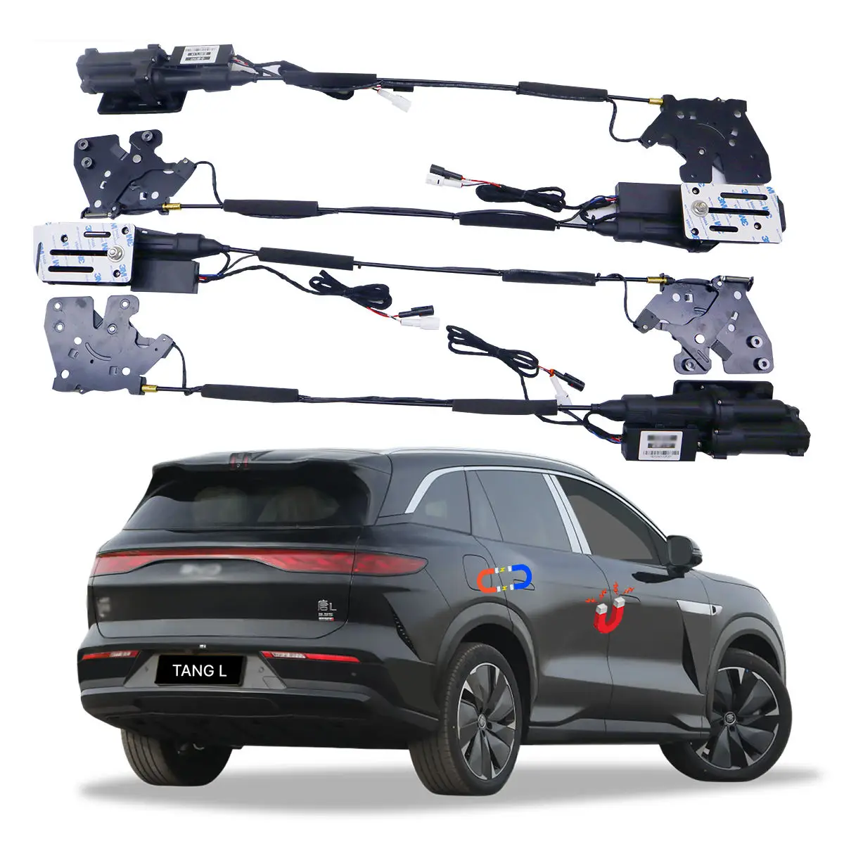 

Car Door Soft Close Automatic Door Closer Electric Suction Doors For BYD Tang L Electric Suction Cup Lock Door 4 Doors