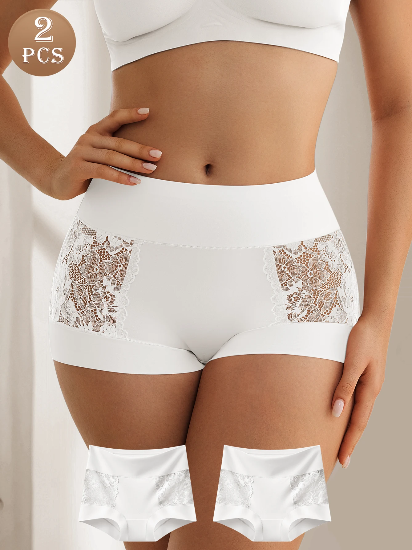 Thumbnail 3 - #44 Best Womens Lace Trim Comfort Panties to Buy In 2026