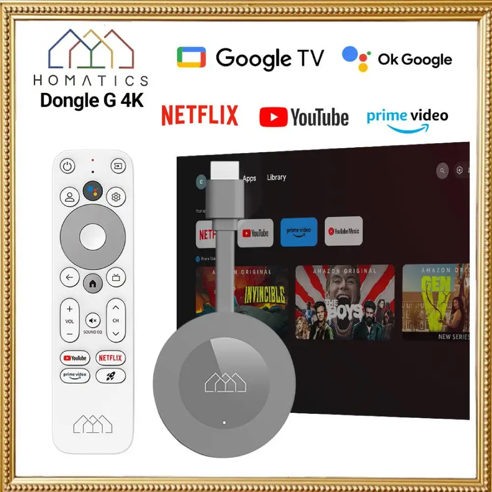 MP2 Google: The Ultimate 4K Streaming Experience with HOMATICS Dongle G