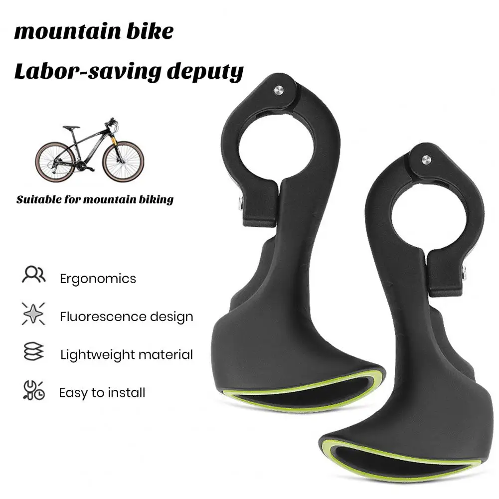 

Bike Supplies Ultralight Wear-resistant Mountain Bike Handlebar Grips Ergonomic Replacement Parts for A Comfortable Ride