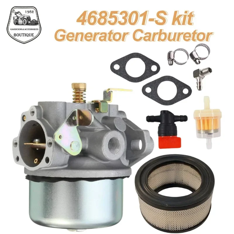 

Carburetor for KLR 8HP K90 K91 K181 K141 K160 K161 Motor Engine 46 853 01-S/46 053 03-S 231847-S Engine Air Filter