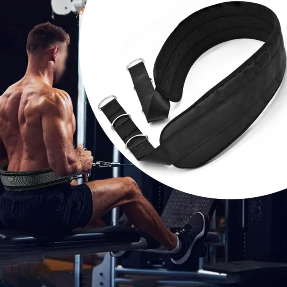 Home Gyms Adjustable Rowing Strap Leg Press Belt 128x10cm Polyester For Resistance Band Pulley System Lower Body Exercise