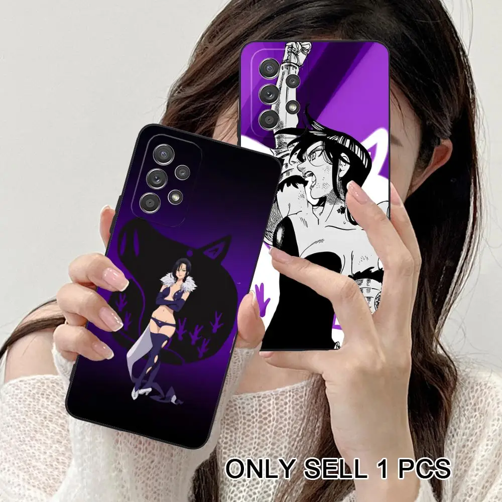 Seven Deadly Sins Merlin Phone Case for Samsung Galaxy A57 56 55 54 53 52 51 37 36 35 34 33 32 31 5G Soft TPU Shockproof Cover - view 3